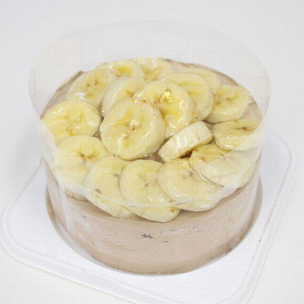 新作：バナナたっぷり デコレーションケーキ 3号 北海道の生クリーム  3種類のケーキからお選びくだ...