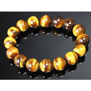 ポイント10倍 極太16mm 虎目石 タイガーアイ 数珠ブレスレット