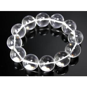 ポイント10倍 超極太18mm 水晶数珠ブレスレット アクセサリーホスト
