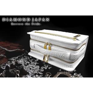 セカンドバッグ オラオラ系 ヤクザ ヤンキー dj-008 白 つやあり