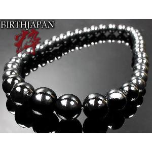 ポイント10倍 オラオラ系 数珠ネックレス オニキス&手彫り小梵字水晶