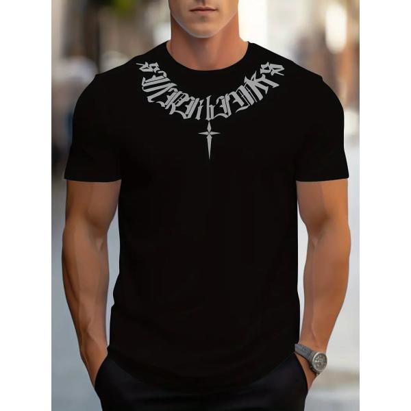 夏物 ド派手 プリント 半袖Tシャツ 101 黒 柄シャツ ダンス HIPHOP B系 ヤクザ ヤン...