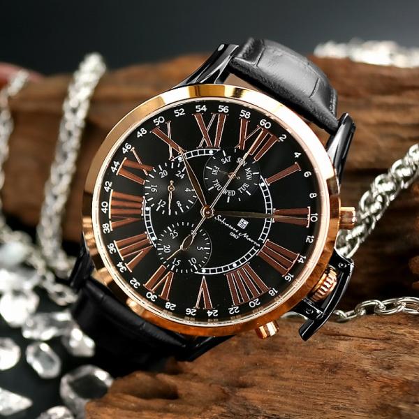 1年間保証付 サルバトーレマーラ Salvatore Marra クォーツ式 腕時計 SM14123...