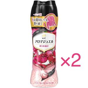 【2個セット】レノアハピネス アロマジュエル アンティークローズ＆フローラルの香り 本体 470ml×2個｜美彩活