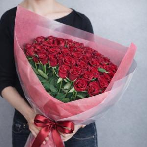 バラ 花束 バラの花束 50本 プロポーズ お...の詳細画像1
