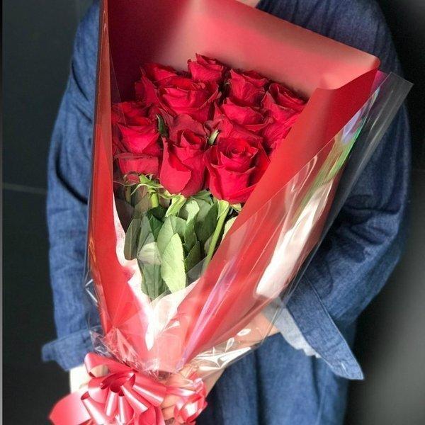 バラ 花束 12本 大輪 バラの花束 プレゼント ギフト 誕生日 入学 母の日 女性 ブーケ 贈り物...