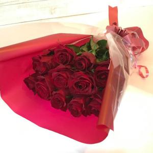 バラ 花束 12本 大輪 バラの花束 プレゼン...の詳細画像3
