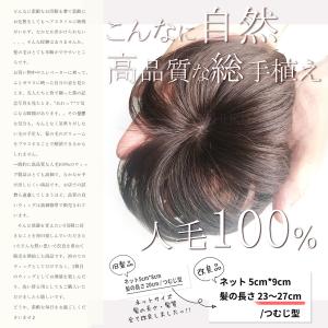 部分ウィッグ 自然 人毛100% 日本仕上げ ...の詳細画像2