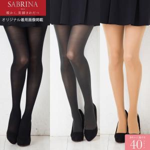 サブリナタイツ ウォーム 40デニール (M-L・L-LL)(マイクロファイバーSCYゾッキ) レディース グンゼ SABRINA Warm D1PK