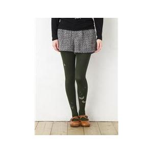 鳥とメロディー タイツ 日本製 柄タイツ ストッキング レディース D1PK