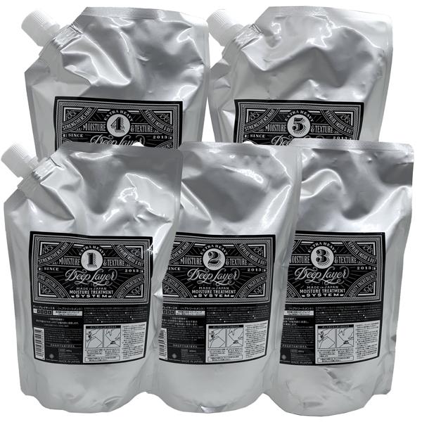 b-ex ディープレイヤー システムトリートメント フルセット [1/2/3/4/5] 詰替用レフィ...