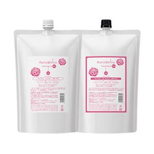 ニューウェイジャパン ナノアミノ シャンプー 1000ml + トリートメント 1000g 詰替用 セット [RM-RO]｜bisousinka