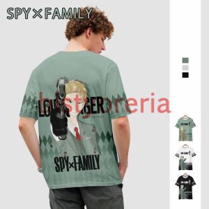 パイファミリー Tシャツ  大人 SPY FAMILY 半袖 アニメ 3Dプリント コスプレ 衣装 ...