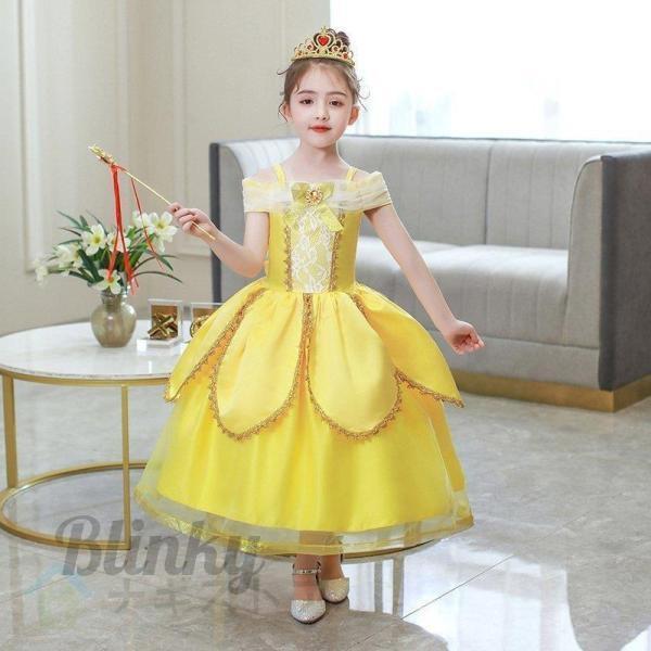 子供用 女の子 コスプレ衣装 プリンセス ドレス 豪華 コスプレ コスチューム 子ども お姫様 ワン...