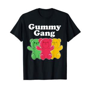 Gummy Gang funny Gummy Bear Gummy Gang Tシャツ｜bisuta