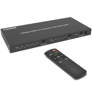 BUNGPUNG HDMI 切替器4入力1出力、 HDMIオーディオからeARCオーディオへの変換 ARC/eARC オーディオ伝送 4K｜bisuta