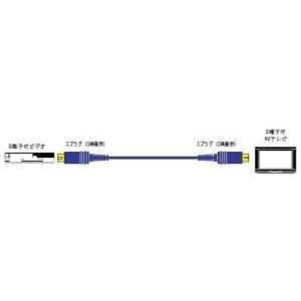 JVCケンウッド ビクター Sプラグ-Sプラグ 1M 2重シールド VC-S110E