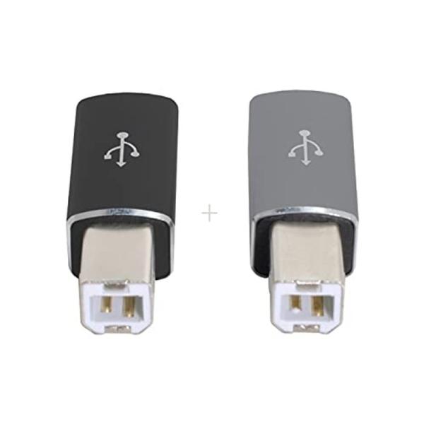 NFHK 2pcs USB-C Type C to Midi Adapter Converter L...