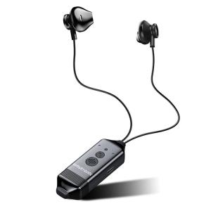 Bluetooth 5.0通話録音ヘッドセット携帯電話の通話録音はiPhoneとAndroidで利用可能（黒）｜bisuta