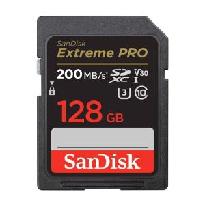 サンディスク 正規品 SDカード 128GB SDXC Class10 UHS-I V30 読取最大200MB/s SanDisk Ext｜bisuta