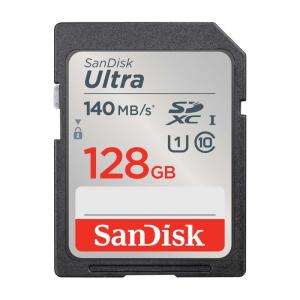 サンディスク 正規品 SDカード 128GB SDXC Class10 UHS-I 読取り最大140MB/s SanDisk Ultra｜bisuta
