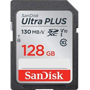 SanDisk Ultra Plus SD Card, 128GB, SDSDUW3-128G-AN6IN｜bisuta