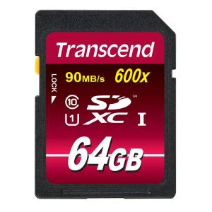 Transcend SDXCカード 64GB Class10 UHS-I対応 (最大転送速度90MB/s) TS64GSDXC10U1｜bisuta