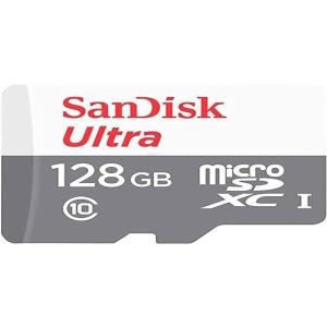 SanDisk Ultra 128GB 100MB/s UHS-I Class 10 microSDXC Card SDSQUNR-128G｜bisuta