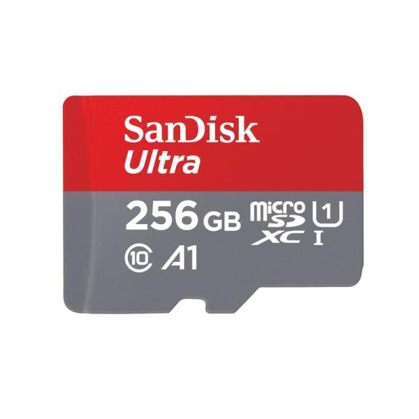SanDisk Ultra microSDXC 256GB アダプター付き SDSQUAR-256G...