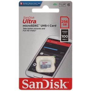 SANDISK - カード 256GB ウルトラライト ホワイト/グレー マイクロSDXC 100MB/S クラス10 UHS-I ?SDS｜bisuta