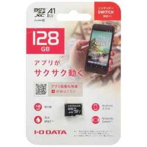 I-O DATA microSDカード 128GB/Application Performance Class 1/UHS-I スピードクラ｜bisuta