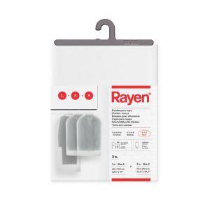 Rayen/クロージングカバー SET OF 3 PVA衣類カバー ３枚セット 半透明 衣類が見える 衣類を守る 通気性｜bisuta