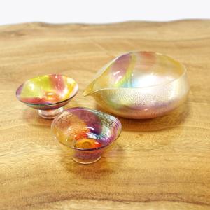 ガラスのこいのぼり （小・黄色） glass calico グラスキャリコ