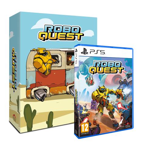 予約 [DX Ver] PS5 ROBOQUEST Deluxe Edition ロボクエスト デラ...