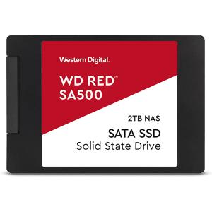 SSD WESTERN DIGITAL WD Red 3D NAND 2TB SATA 6Gb/s 2.5インチ 7mm 高耐久モデル WDS200T1R0A 0718037-872322