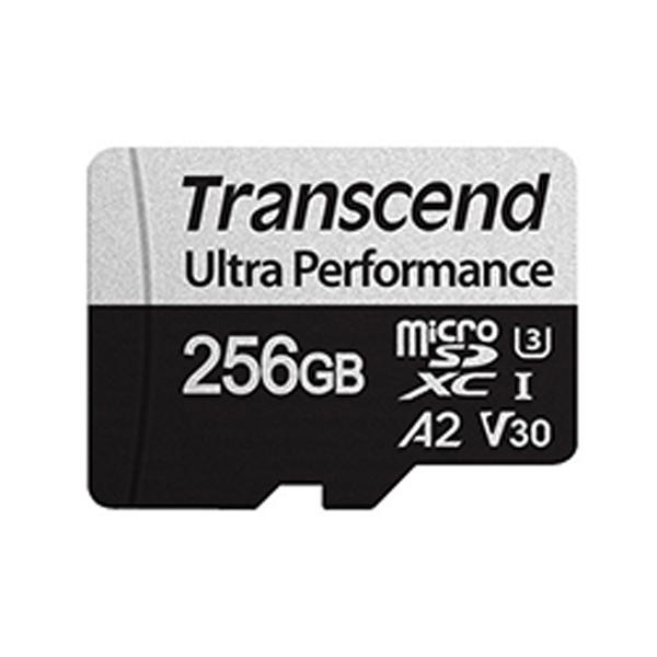microSDカード トランセンドジャパン 256GB 340S w/ adapter UHS-I ...