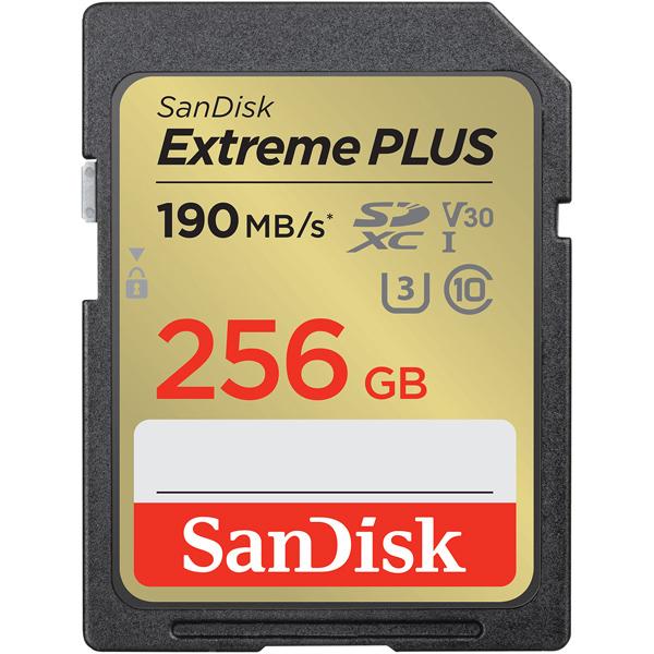 SDカード SanDisk Extreme PLUS SDXC UHS-Iカード 256GB SDS...