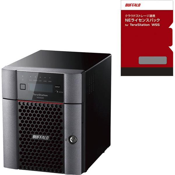 デスクトップNAS バッファロー TeraStation WSS 4ベイ 8TB Standard ...