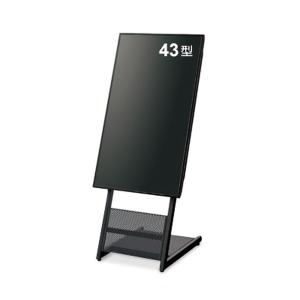 PLUS SNG-4K43-ST いますぐサイネージ 43型4Kディスプレイ+スタンド 