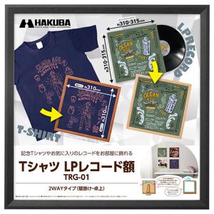 TシャツLPレコード額 ハクバ写真産業 TRG-01 ブラック FWTRG-01BKの商品画像
