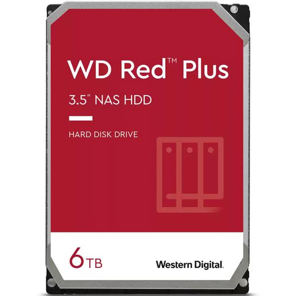 HDD WESTERN DIGITAL WD Red Plus 3.5インチ 6TB 3年保証 WD...