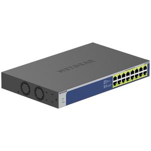 スイッチングハブ NETGEAR Inc. PoE+対応(260W)ギガビット 16ポート アンマネージスイッチ GS516PP-100AJS