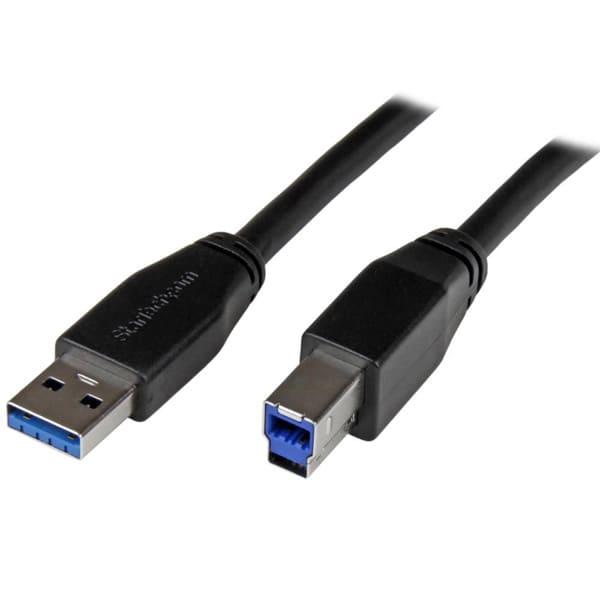 アクティブリピーターケーブル StarTech USB 3.0 USB A(オス) - USB B(...