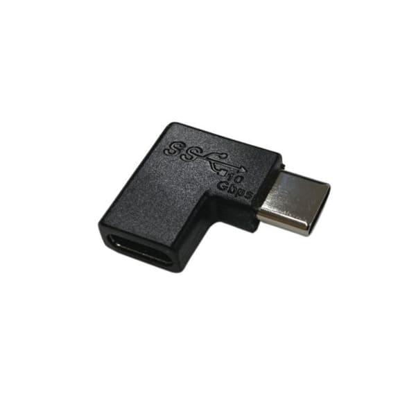 USB Type-C L字型アダプタ GOPPA ブラック GP-TCL32FA/B