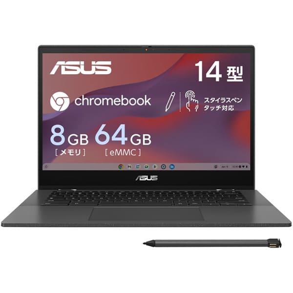 ノートパソコン ASUS Chromebook CM14 Flip 14型 MediaTek Kom...