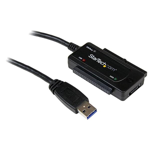 変換アダプタ StarTech.com USB 3.0-SATA IDEドライブ SuperSpee...