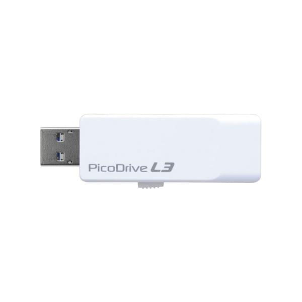 USBメモリ グリーンハウス USB3.0 ピコドライブL3 128GB GH-UF3LA128G-...