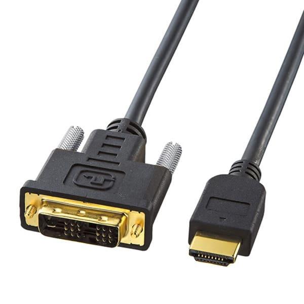 HDMI-DVIケーブル(3m) サンワサプライ KM-HD21-30