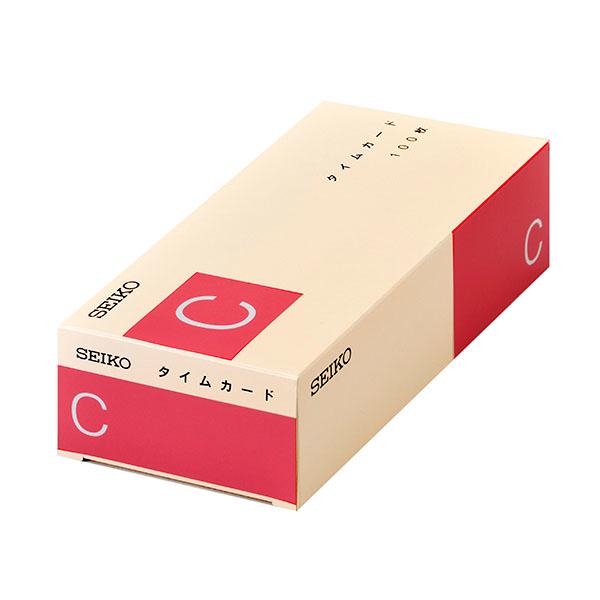 タイムカード SEIKO Cカード 全締日 CA-C