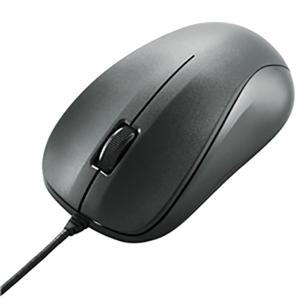 マウス エレコム 法人向けマウス USB光学式有線マウス 3ボタン Mサイズ EU RoHS指令準拠 ブラック M-K6URBK RS｜bita-ec
